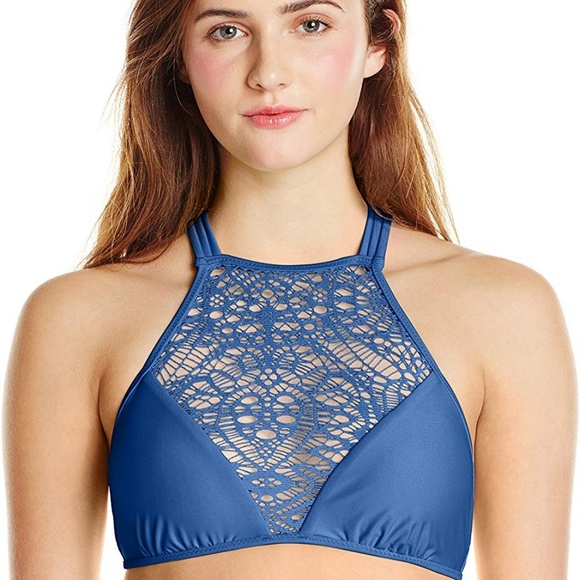 NEW tags O'NEILL Indio Halter High-Neck Bikini top - Picture 1 of 8